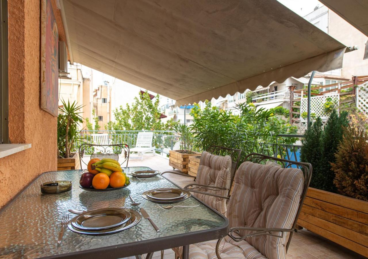 Skyhi Athens Penthouse ! Lägenhet Exteriör bild